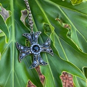 Vintage Maltese Cross Pendant
